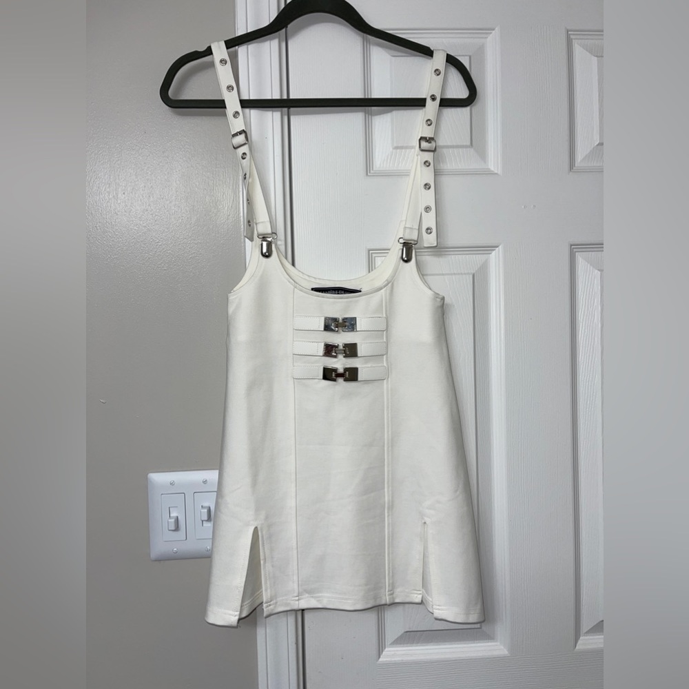 Maniere De Voire White dress